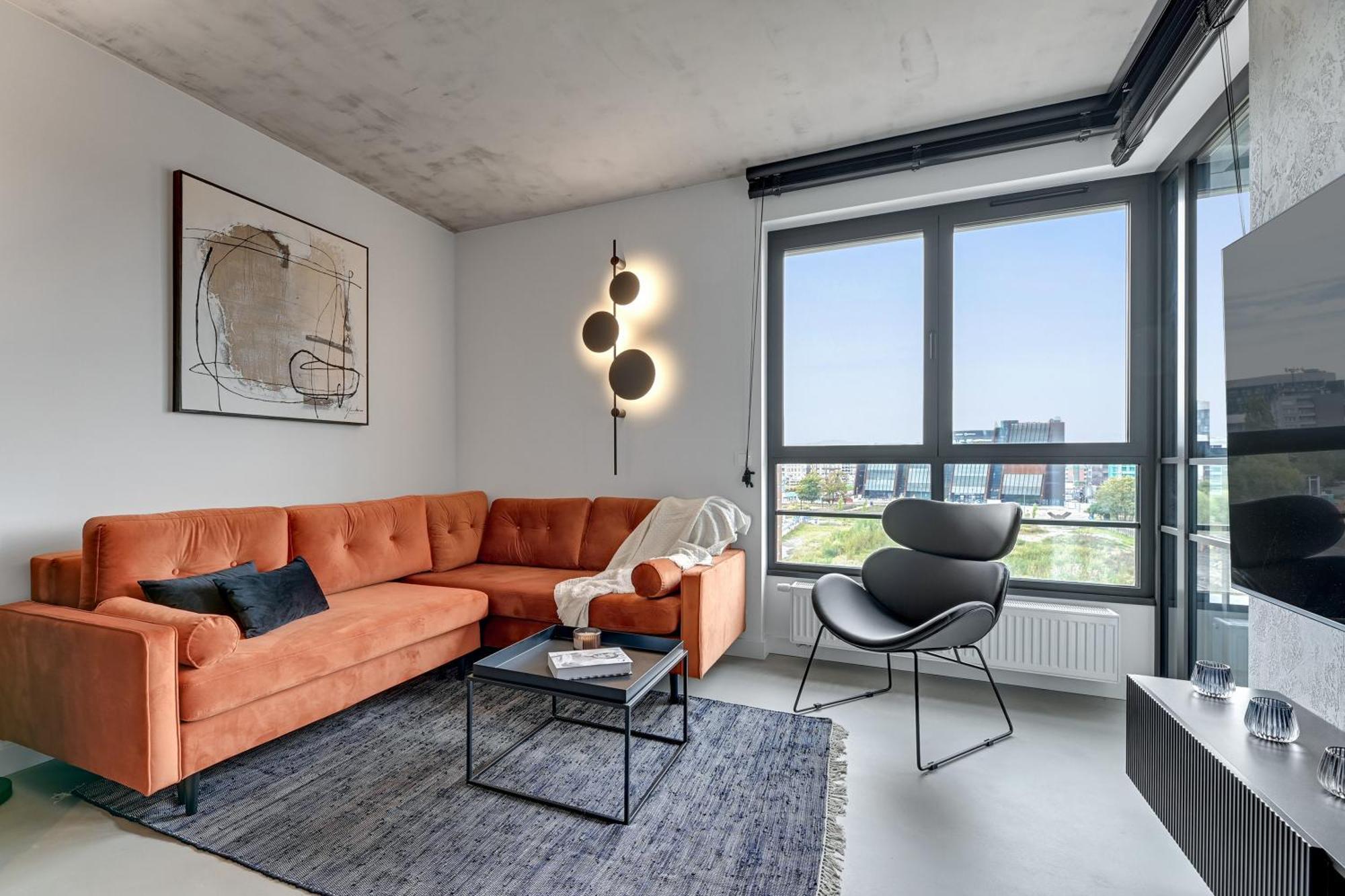 Doki Living - Foodhall & Parking By Downtown Apartments Gdaňsk Exteriér fotografie