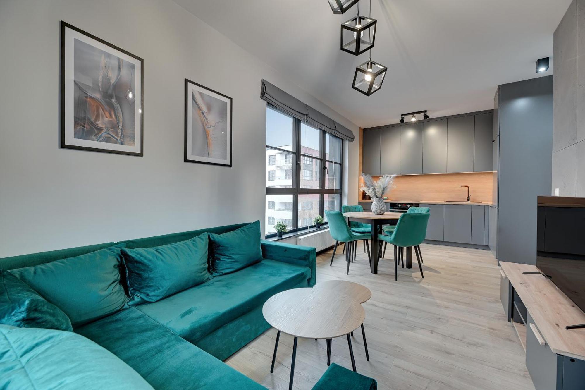 Doki Living - Foodhall & Parking By Downtown Apartments Gdaňsk Exteriér fotografie