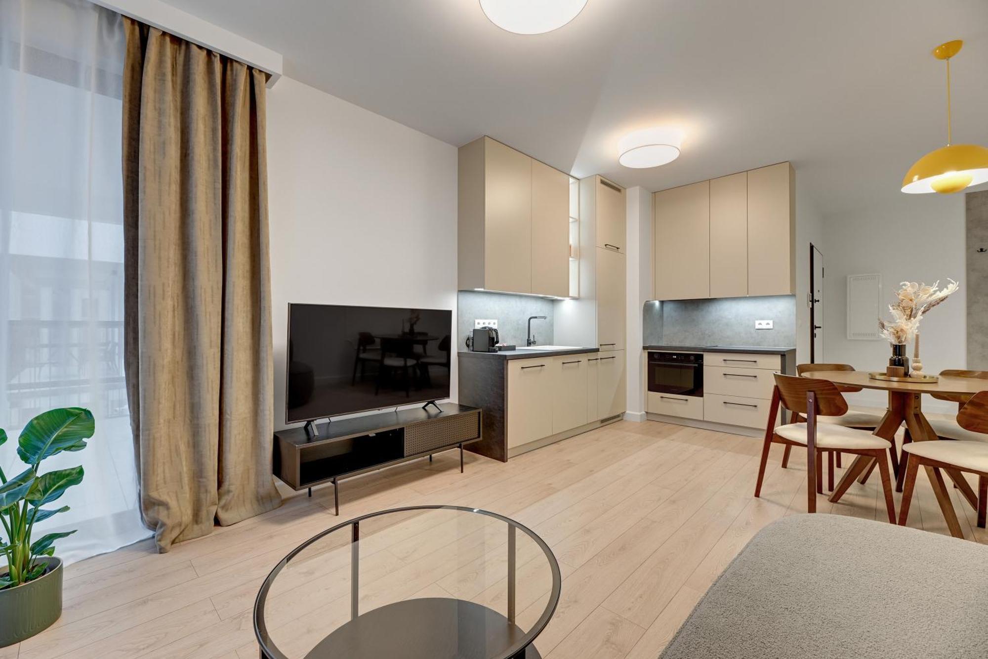 Doki Living - Foodhall & Parking By Downtown Apartments Gdaňsk Exteriér fotografie