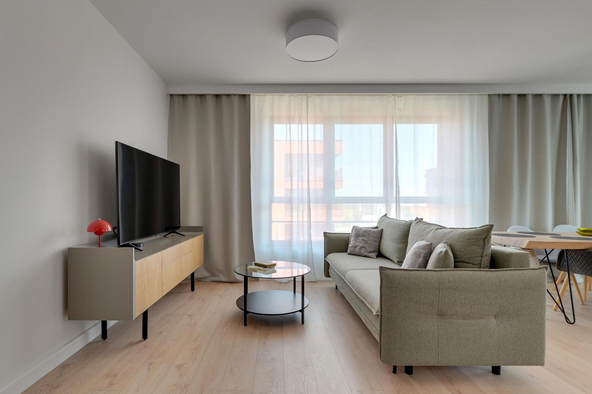 Doki Living - Foodhall & Parking By Downtown Apartments Gdaňsk Exteriér fotografie