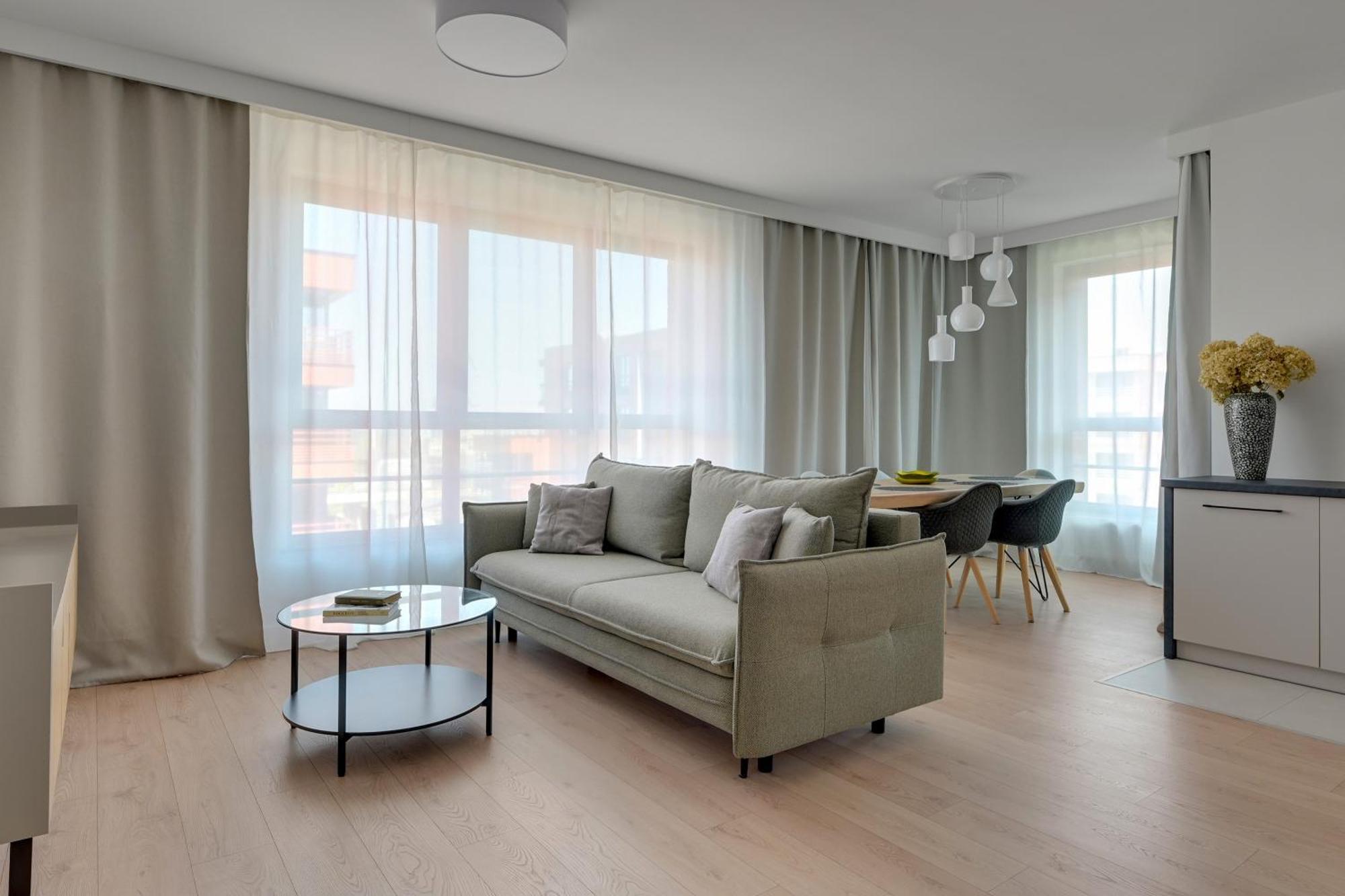 Doki Living - Foodhall & Parking By Downtown Apartments Gdaňsk Exteriér fotografie